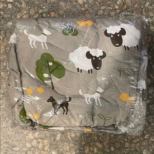 Gray Sheep Pattern high hair or stroller cushion new